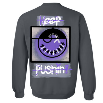 Keep It Pushin! Crewneck Sweatshirt Thumbnail